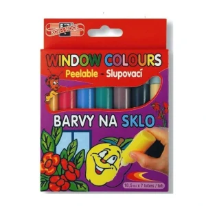Vrácení Zdarma Barvy na sklo Koh-i-Noor 7x10ml