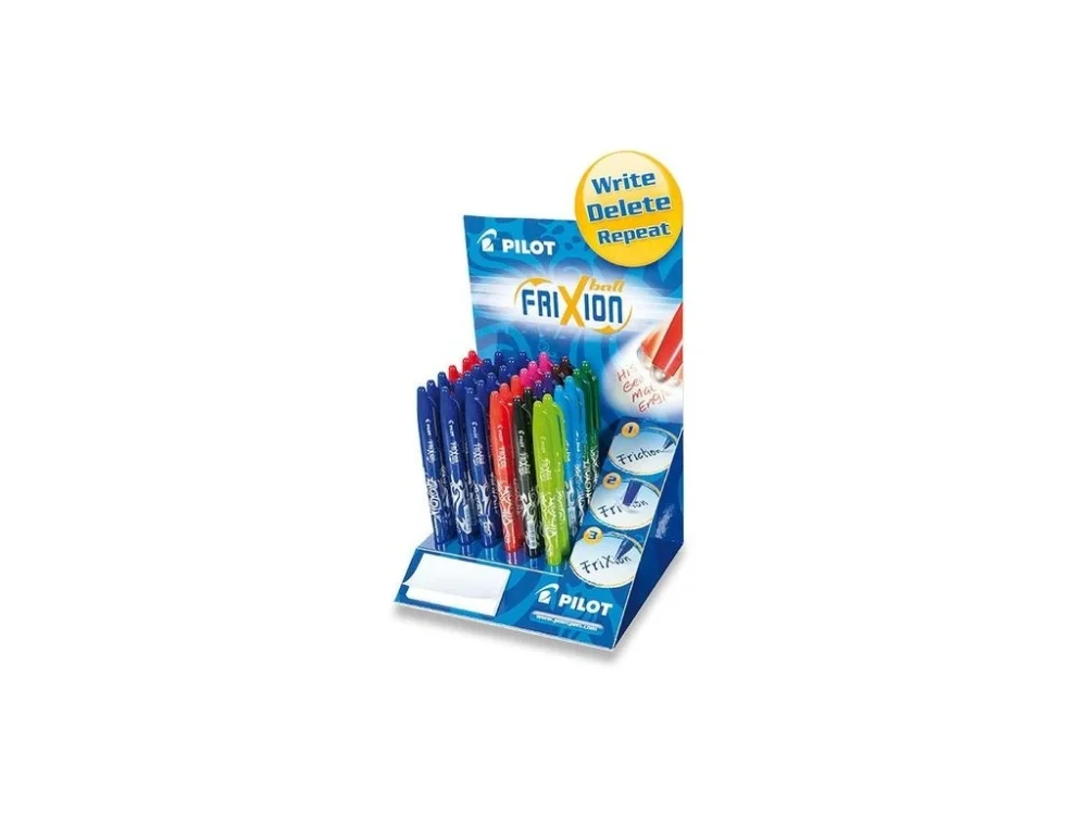 Pilot FriXion Ball 0.7mm stojan 36ks Horká Nabídka