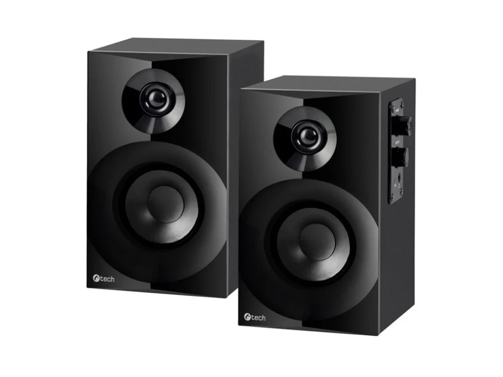 Horká Nabídka Reproduktory C-TECH SPK-14 2.0 dřevěné černé