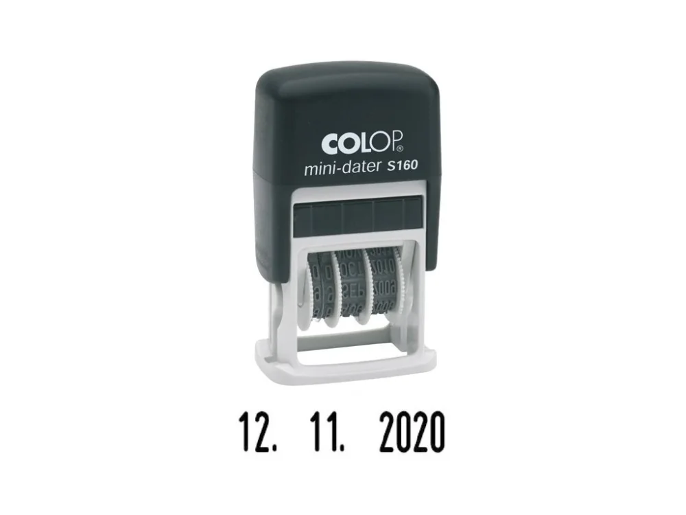 Vysoce Kvalitní Datumka COLOP Mini-Dater S160 černá