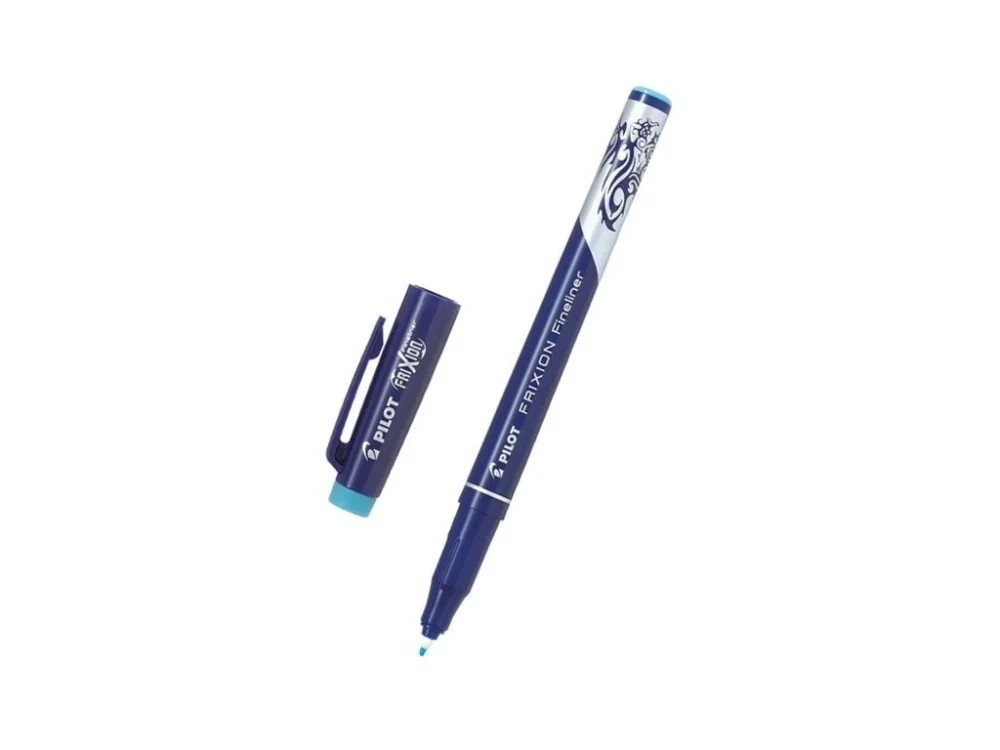 PILOT Frixion 4104 Fineliner světle modrý Časově Omezené