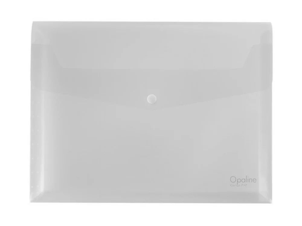 Obálka s drukem rozšířená Opaline A4 transparentní Kup Teď