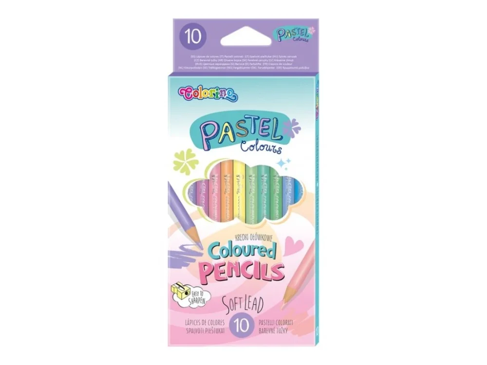 Pastelky Colorino Pastel 10 barev Objednat Nyní
