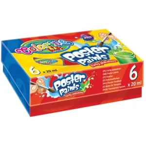 Temperové barvy Colorino 6x20ml Speciální Cena