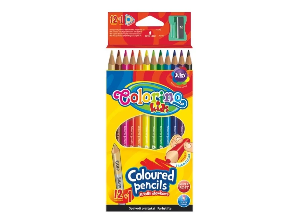 Speciální Cena Pastelky Colorino Pastel oboustranné 12ks