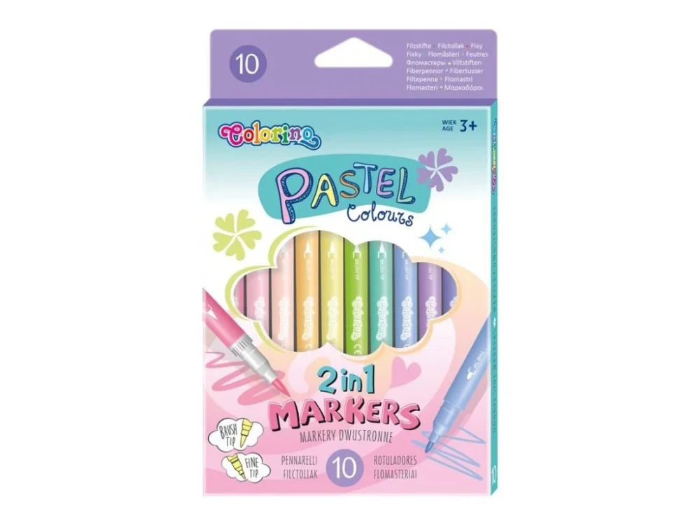 Bezpečná Platba Colorino Pastel oboustranné 10 barev