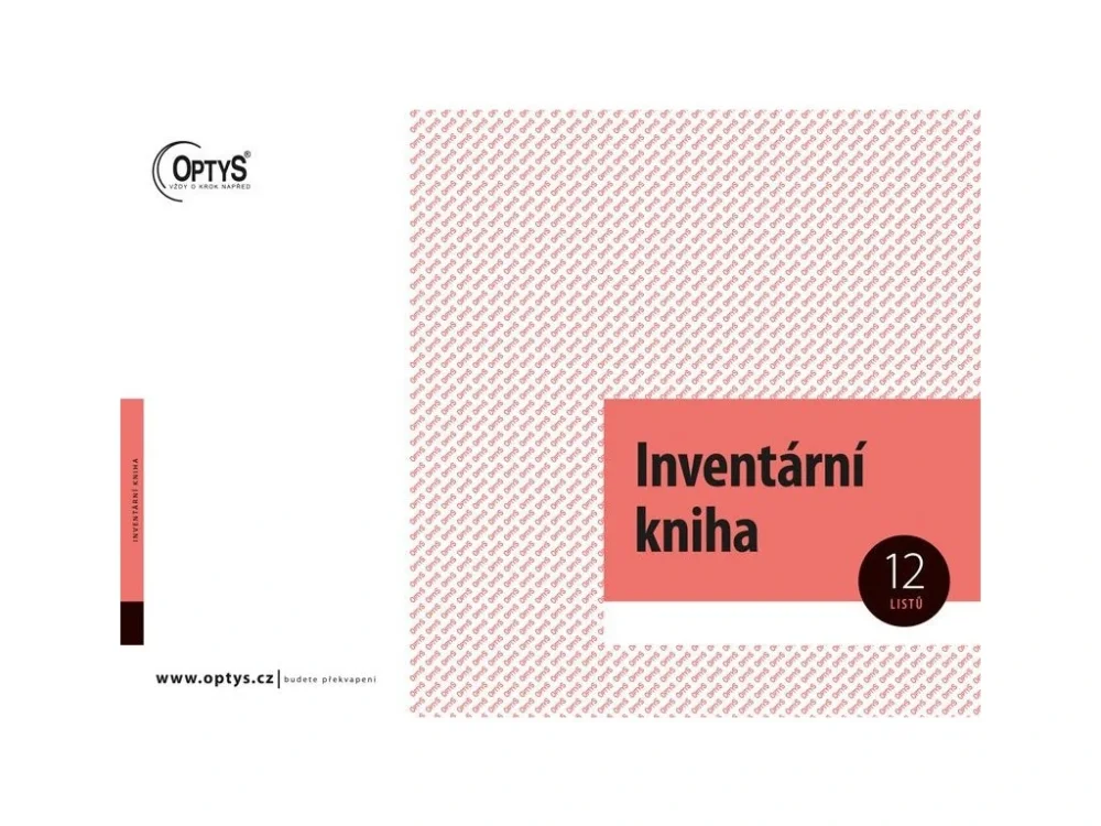 Novinka Inventární kniha A4 1012