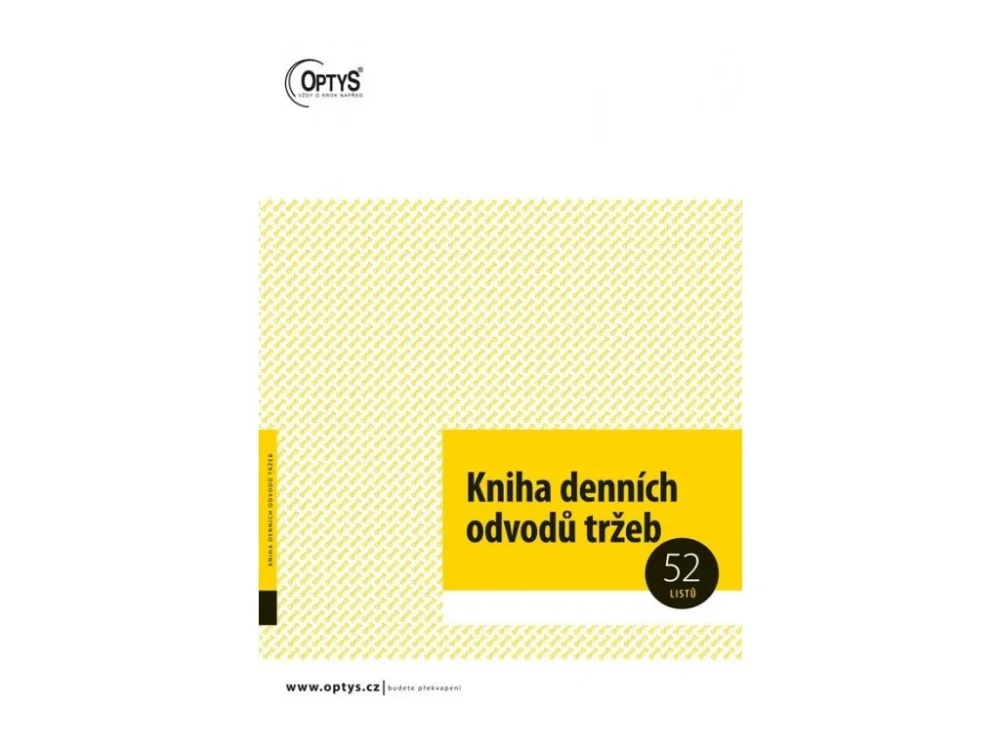 Kniha denních odvodů tržeb A4 1095 Super Cena