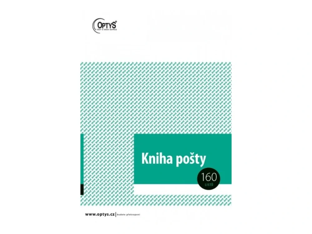 Kniha pošty vázaná A4 lamino 1286 Ihned K Objednání