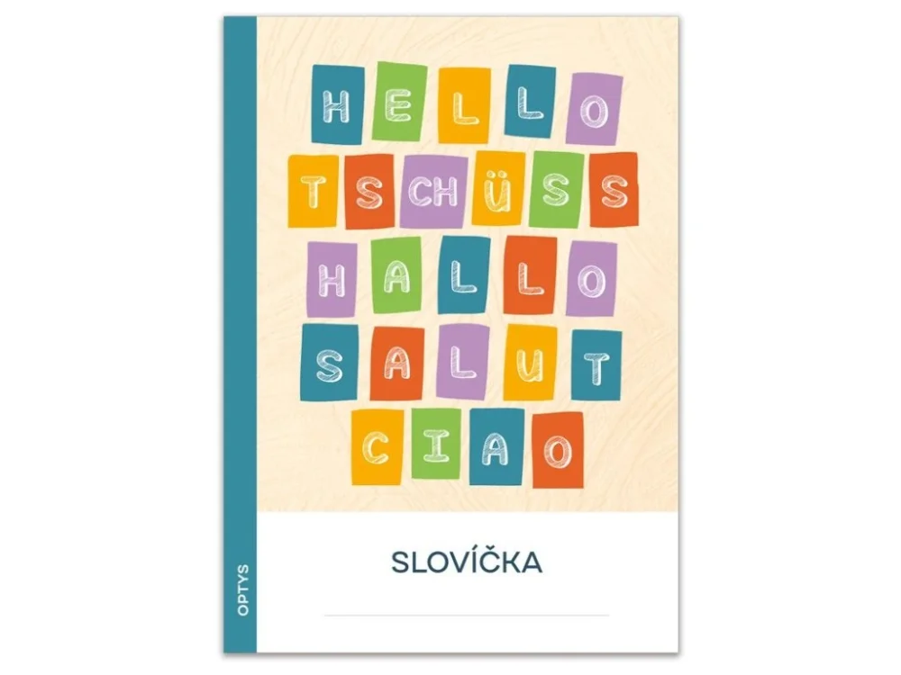 Omezená Nabídka Sešit na slovíčka A5 pro nejmenší