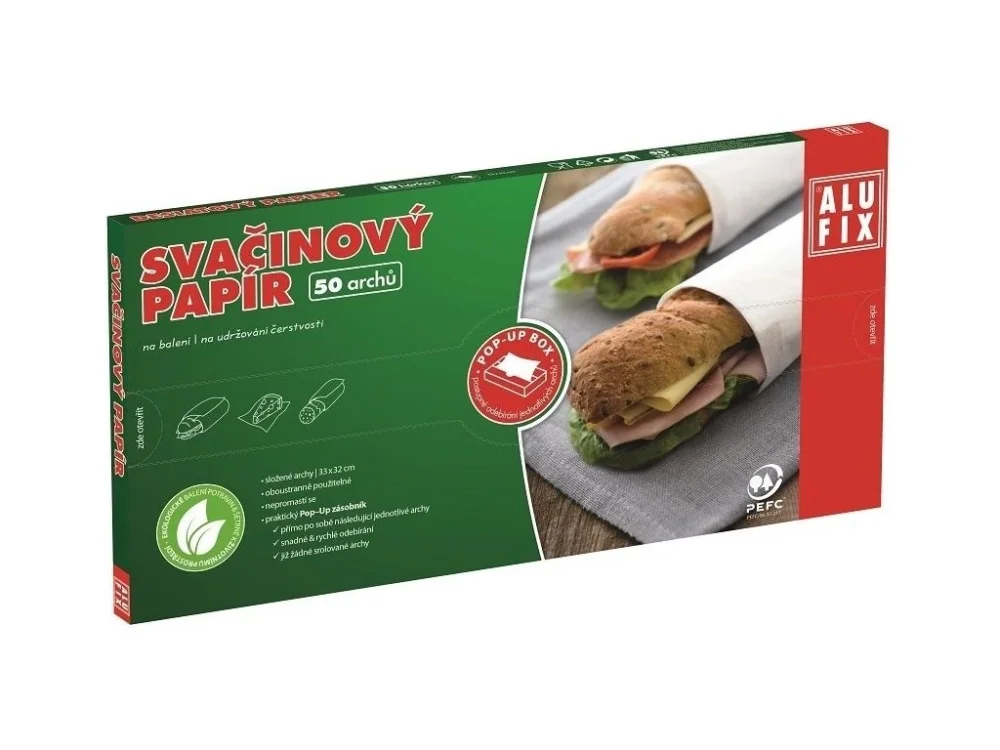 Hit Sezóny Svačinový papír Alufix 50ks archy