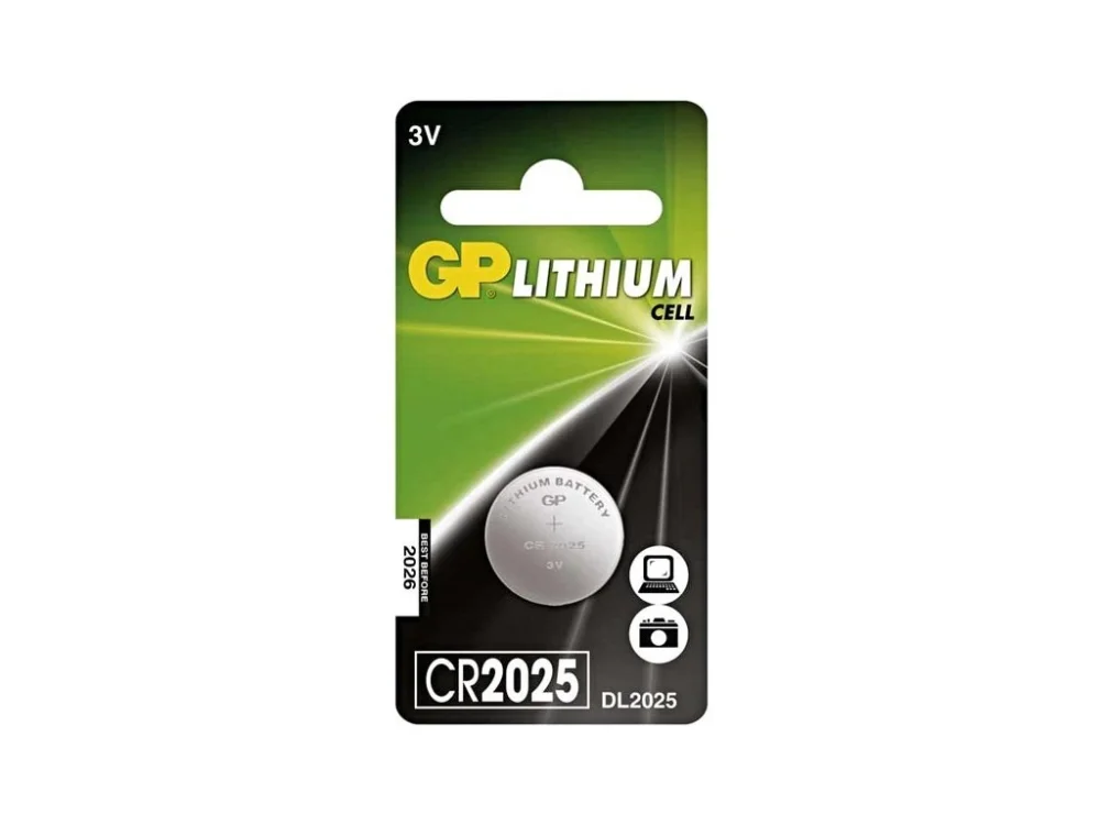 Baterie GP CR2025 Vrácení Zdarma