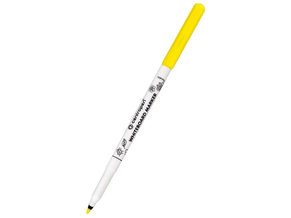 Centropen 2507 Whiteboard marker žlutý Pouze Dnes