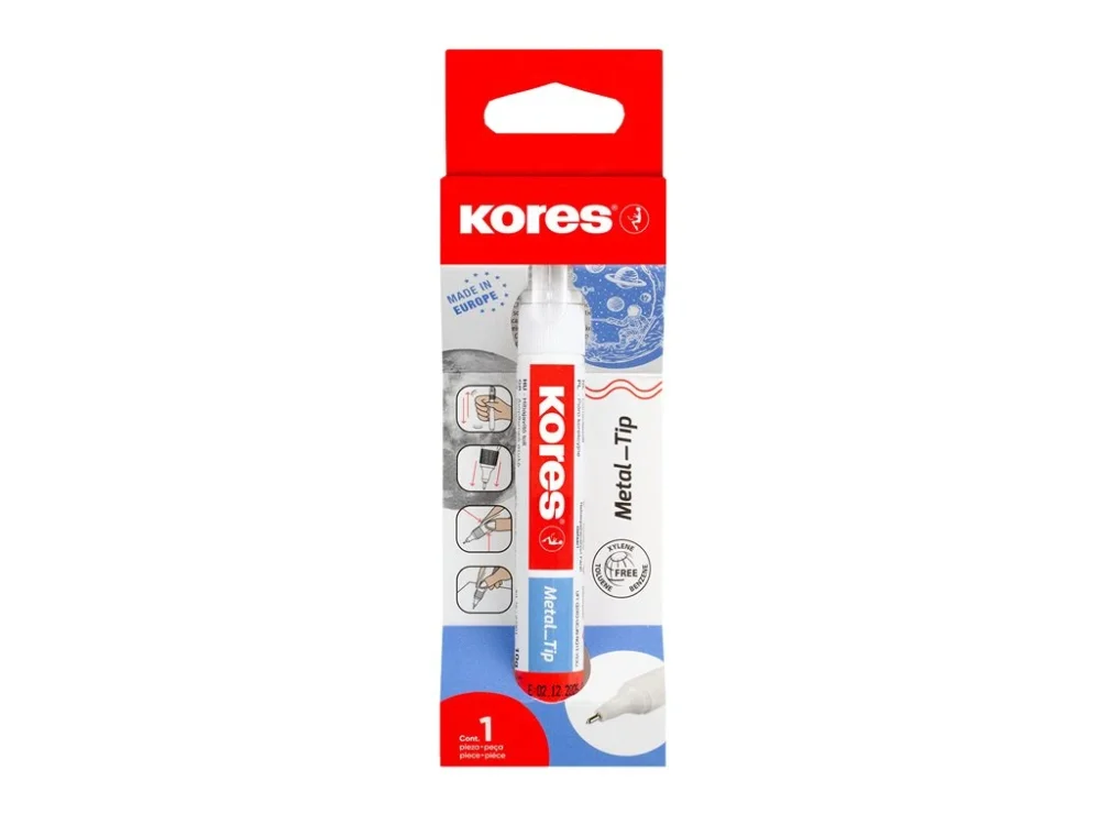 Korekční pero KORES Metal Tip 10g Objednat Nyní
