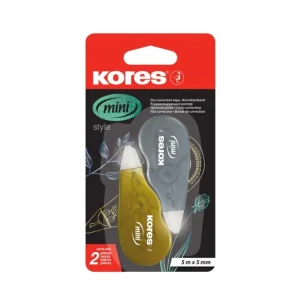 Aktuální Korekční strojek Kores Mini Roller Silver & Gold 5mm