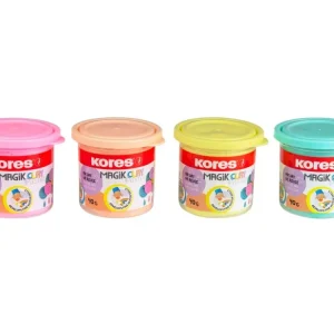 Zlevněný Modelovací hmota Kores Magic Clay Pastel 4ks