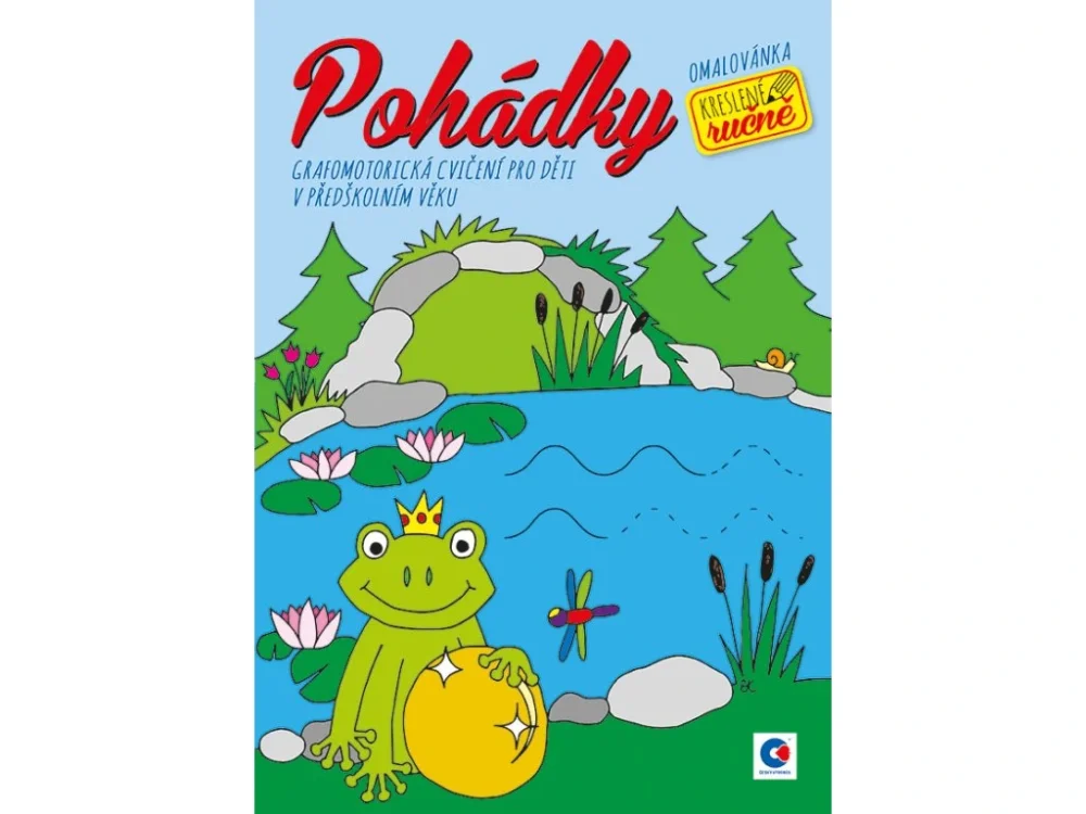 Zlevněný Omalovánka A4 Grafomotorická omalovánkaA4 Pohádky