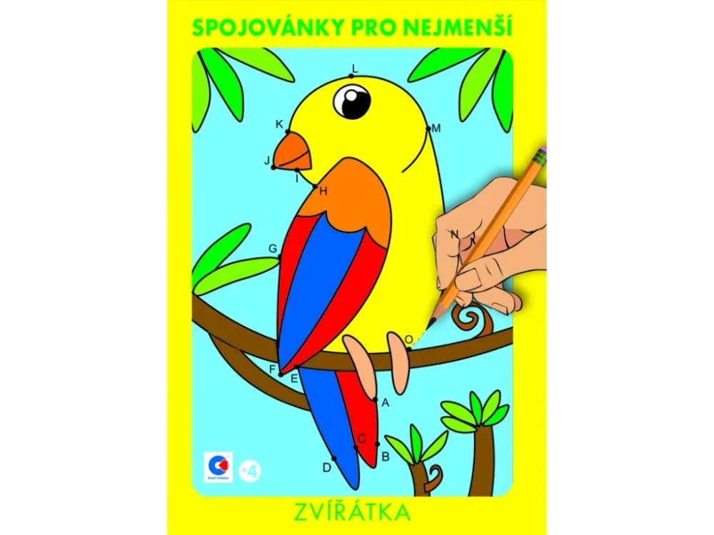 Akce Omalovánka A4 Spojovánky pro nejmenší, Zvířátka