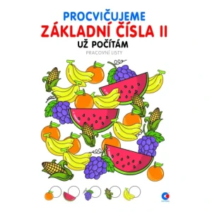 Tovární Cena Omalovánka A4 Procvičujeme základní čísla II, Už počítám!