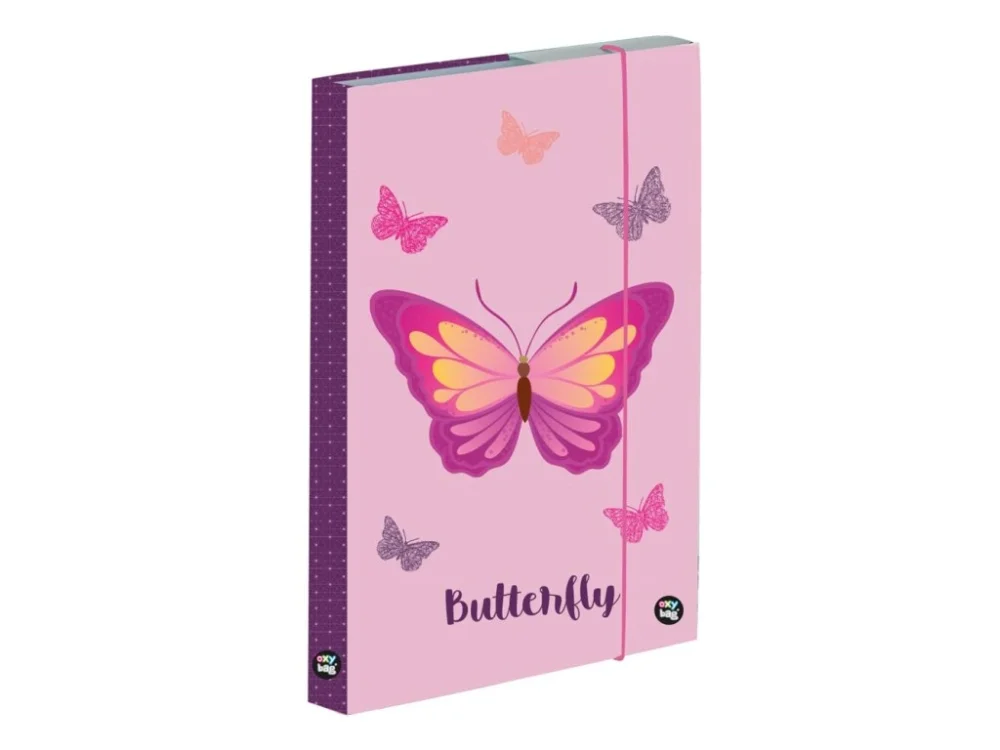 Aktuální Box na sešity A5 Motýl