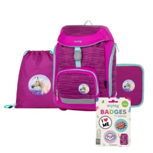 4-dílný set OXY Sherpy Pink 0-23224 Cenový Hit