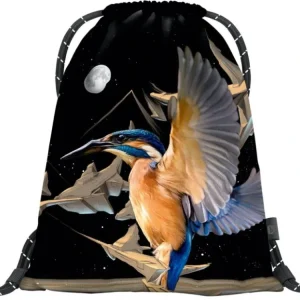 Víkendová Akce BAAGL Sáček na cvičky eARTh - Kingfisher by Caer8th
