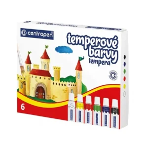 Temperové barvy Centropen 9550 6x12ml Značkový