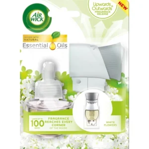 Air Wick Electric osvěžovač vzduhu + náplň bílé frézie Must-Have