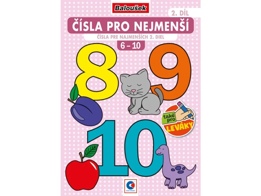 Poslední Šance Omalovánka A5 Čísla pro nejmenší 2.díl