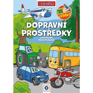 Vysoce Kvalitní Omalovánka A5 Dopravní prostředky