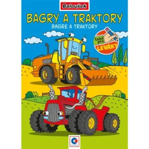 Top Prodej Omalovánka A5 Bagry a traktory