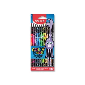 Víkendová Akce Pastelky Maped Color Peps Monster 12ks