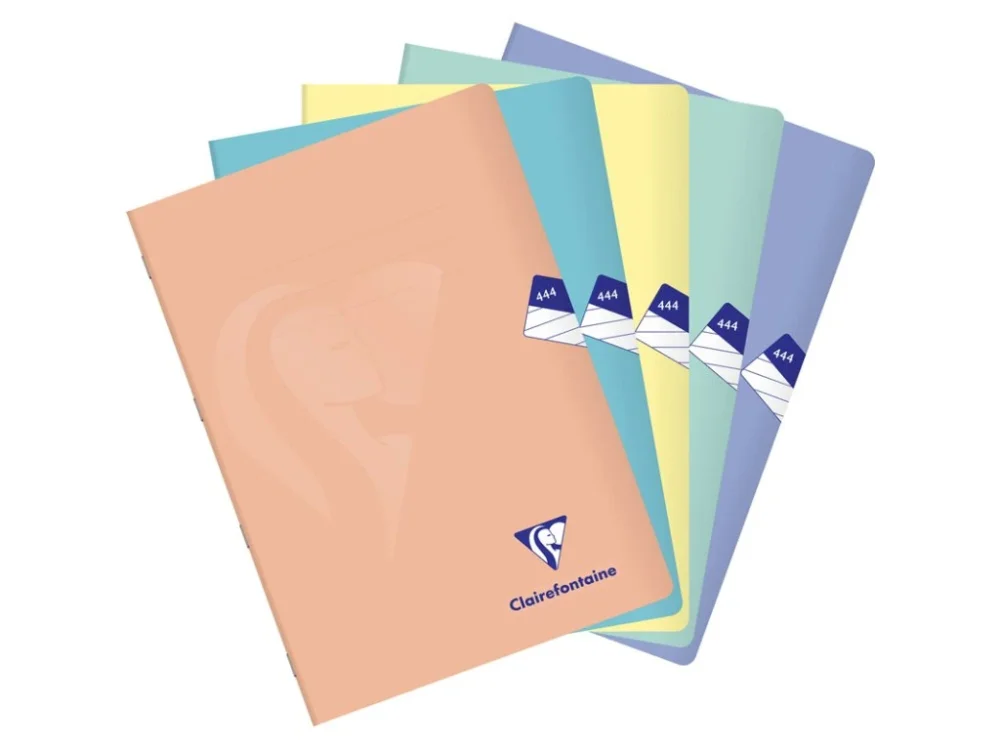 Sešit 444 Clairefontaine MIMESYS Pastel A4 40 listů linkovaný Výhodná Nabídka