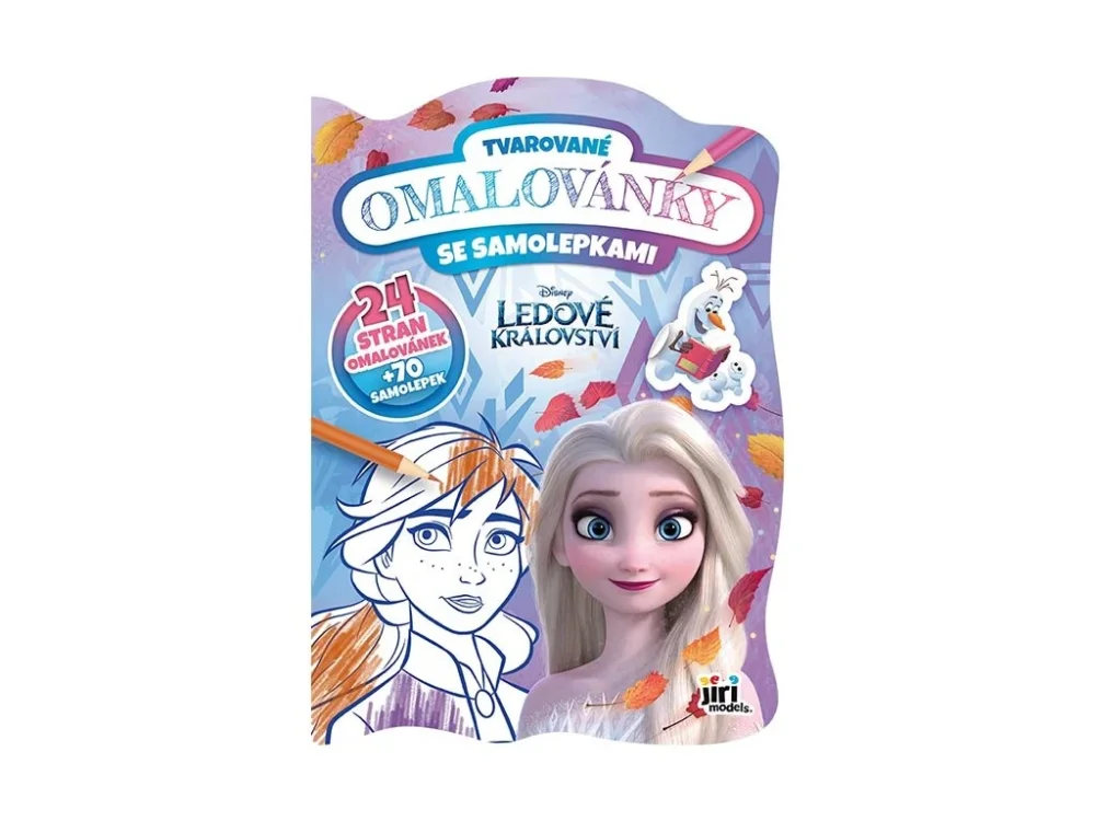 Must-Have Tvarované omalovánky Ledové království