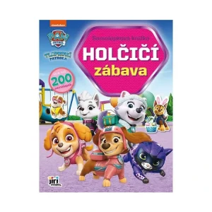 Velká samolepková knížka Zábava s Tlapkovou Nízká Cena