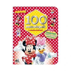 100 samolepek s omalovánkami Minnie Novinka