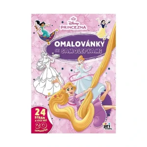 Výhodná Nabídka Omalovánky A4 se samolepkami Disney Princezny