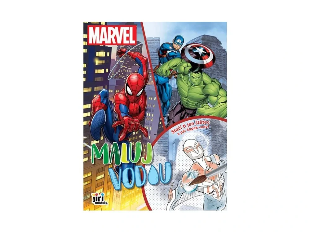 Maluj vodou A4 Marvel Originální