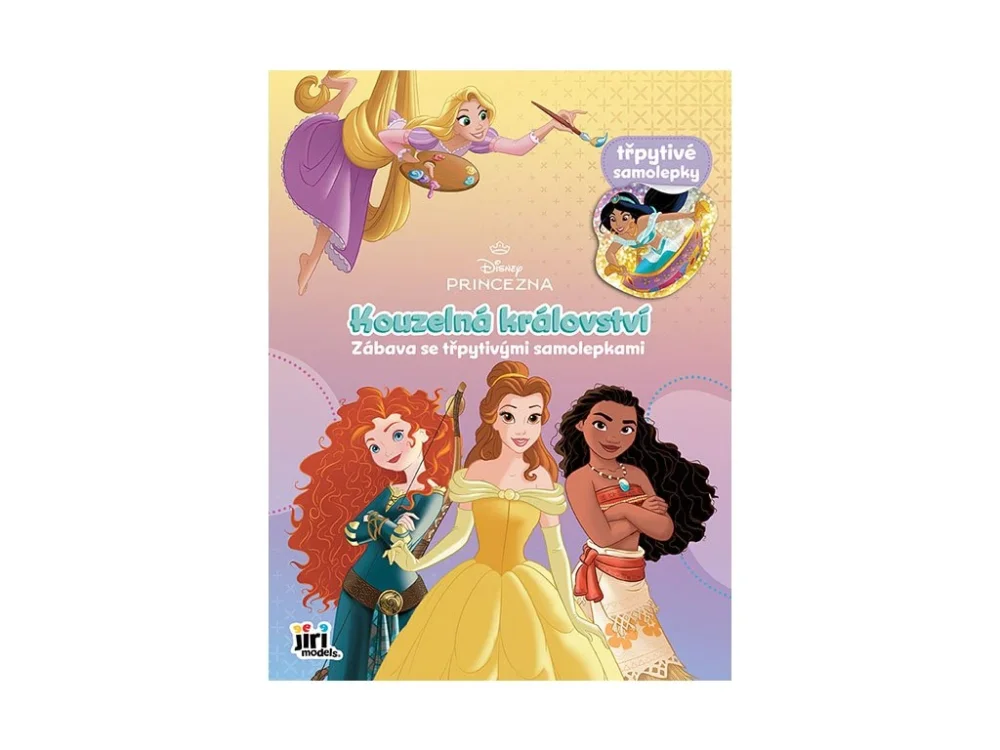 Zábava se třpytivými samolepkami Disney Princezny Časově Omezené