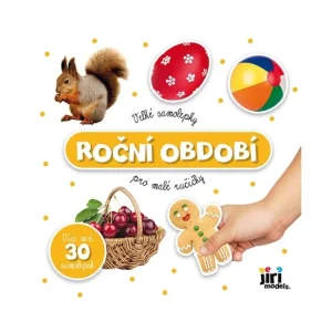 Velké samolepky pro malé ručičky Roční období Autentický