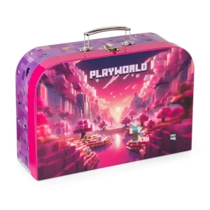 Víkendová Akce Kufřík lamino 34 cm Playworld Girl