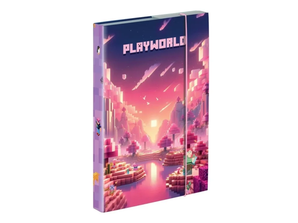 Box na sešity A4 Playworld Girl Autentický