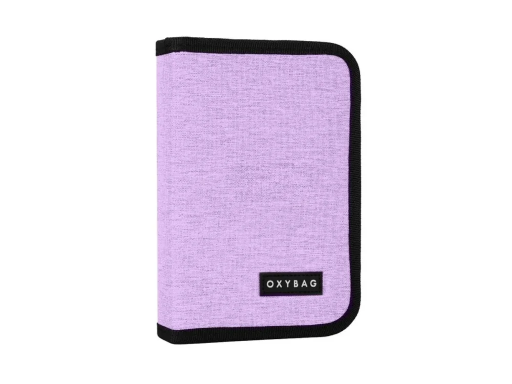 Ověřený Penál 1 p. 2 chlopně, prázdný UNICOLOR Violet