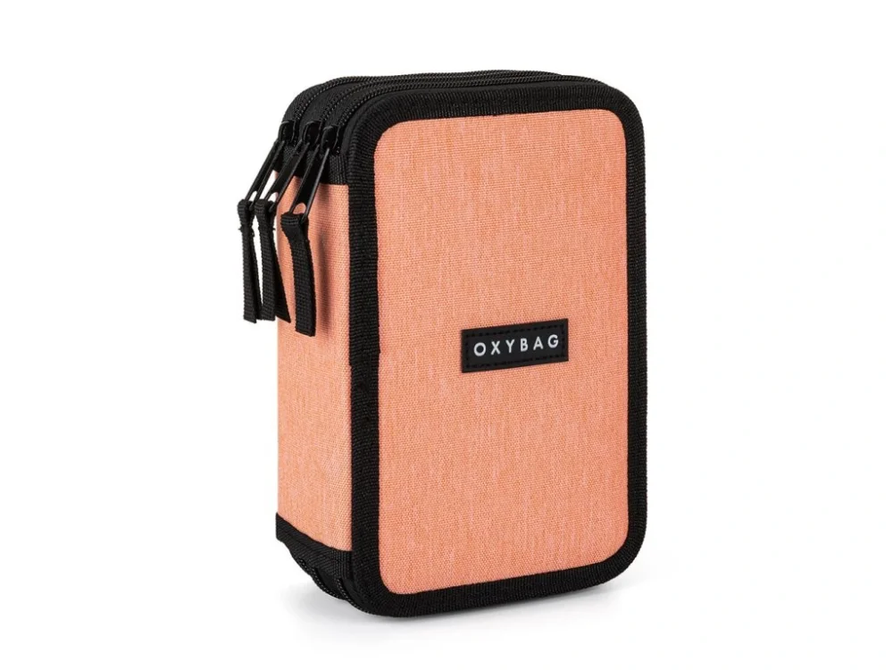 Vrácení Zdarma Penál 3 p. prázdný UNICOLOR apricot