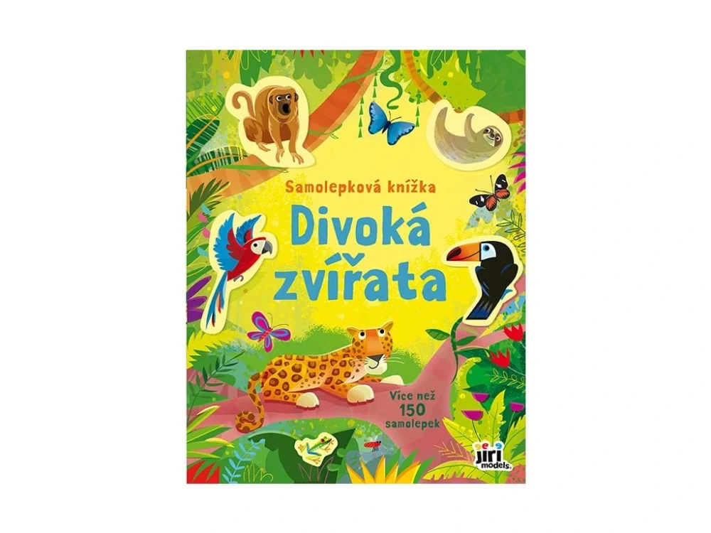 Samolepková knížka Divoká zvířata Sezónní Sleva