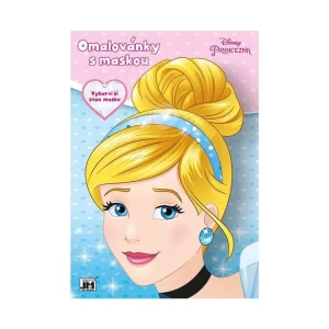 Aktuální Omalovánky A4 S maskou Disney princezny