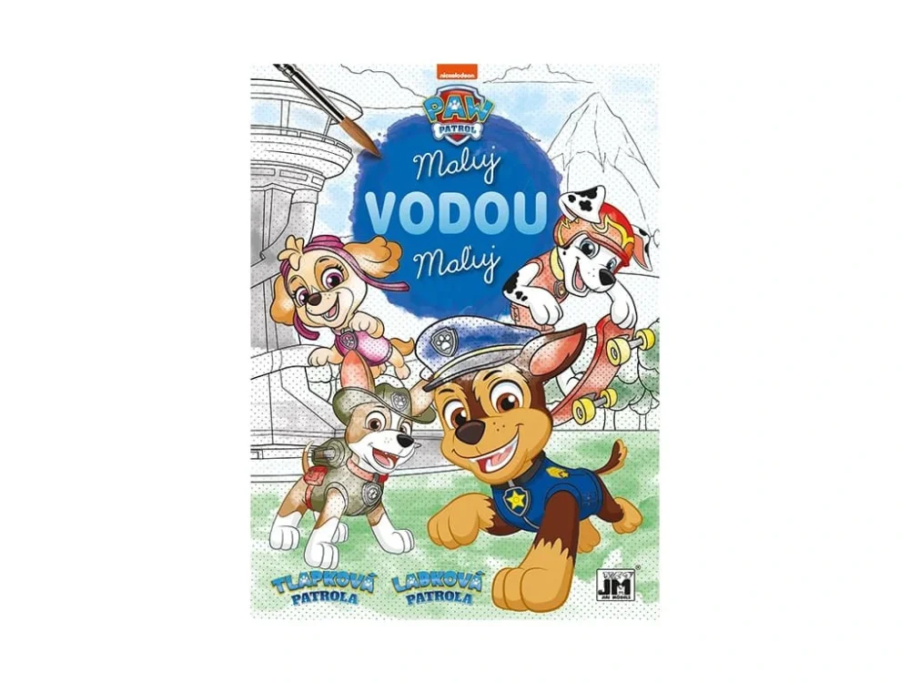 Výhodná Nabídka Maluj vodou Tlapková patrola 2