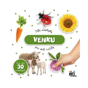 Velké samolepky pro malé ručičky Venku Sleva