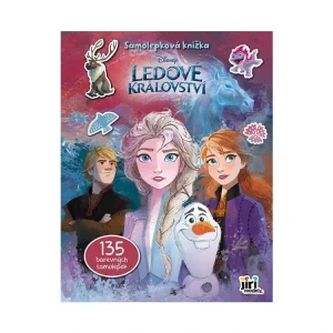 Výprodej Samolepková knížka Ledové království 3
