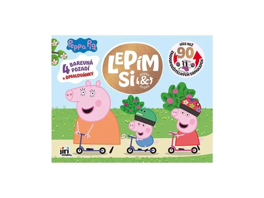 Tovární Cena Lepím si znovu a znovu Prasátko Peppa